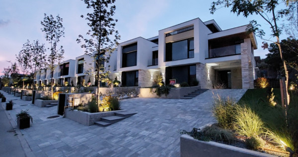 Casa ultra premium cu terasa panoramica și gradina, 118mp,