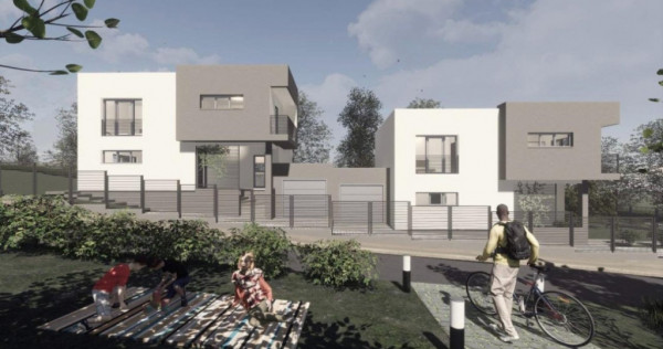 Case individuale cu CF, 150 mp util, teren 334 mp, asfalt, z