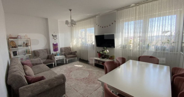 Apartament 3 camere, 86 mp, 2 balcoane, garaj, zona BMW