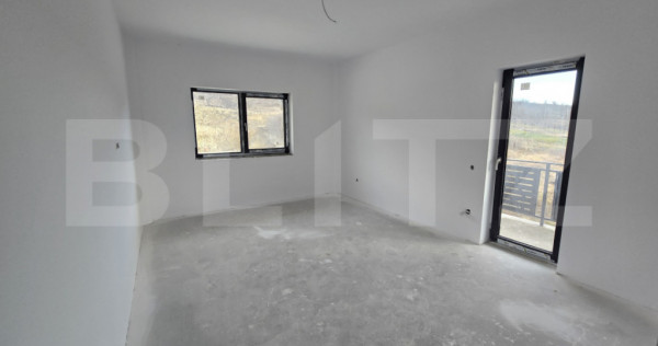 Apartament decomandat cu CF, etaj 1, 60 mp, 2 balcoane 14mp,