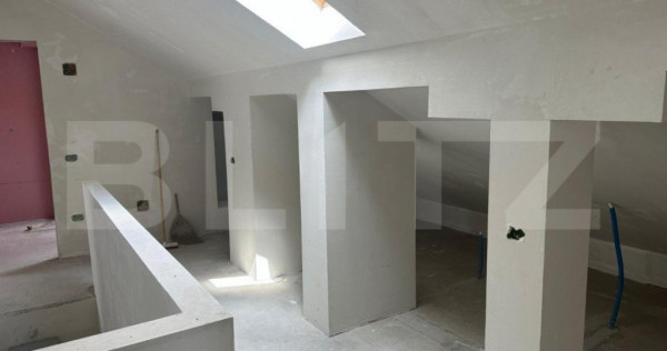 Apartament finisat 3 camere, 183 mp, bloc nou, zona Zamca