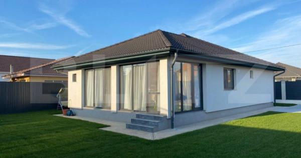 Casa noua de vanzare in Sintandrei, 80 mp utili, parcela 500