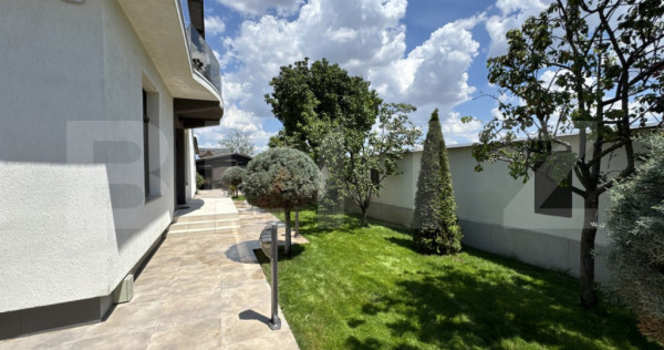 Casă superbă, finisaje premium, 261 mp utili, 720 mp tere