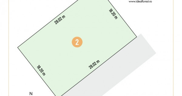 Ideal Forest - LOT 2 - 617.97 mp2