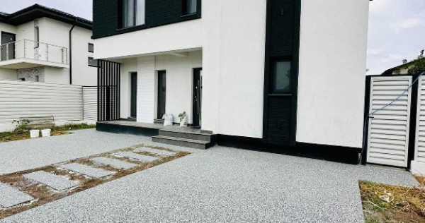 Vila individuală || Teren 456 mp || Stil mediteranean ||