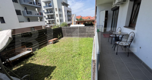 Apartament, 2 camere, gradina 50 mp, cartier Buna Ziua