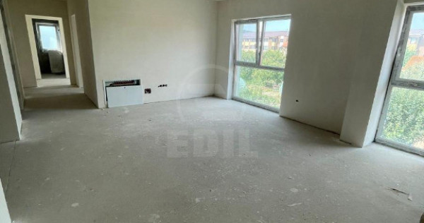 Apartament de 3 camere, semifinisat, TVA INCLUS