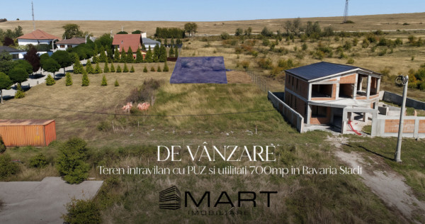 Teren intravilan 700mp cu utilitati si PUZ in Cartier Bavari