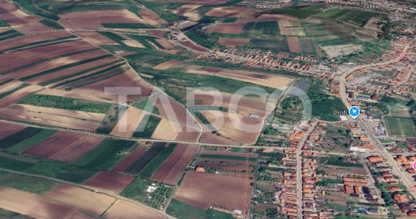 Teren de vanzare intravilan Sura Mare Sibiu 400 mp zona deos