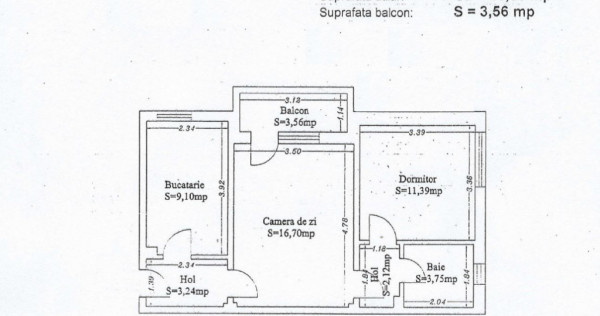 Apartament 2 camere situat in CENTRU