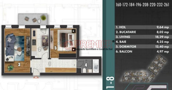 Apartament 2 Camere Stradal Metalurgiei - Berceni,