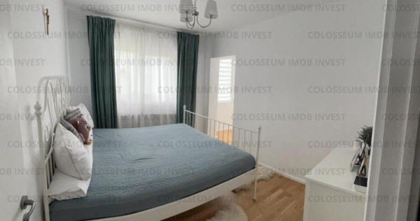 Apartament 3 camere, 2 bai, mobilat, utilat, beci, parcare, Bartolomeu