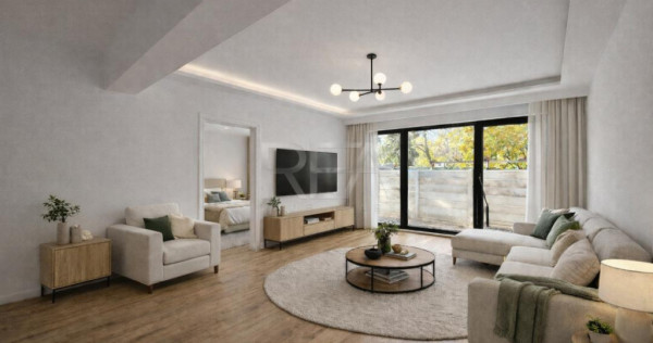 3 camere luminos cu gradina Ultracentral