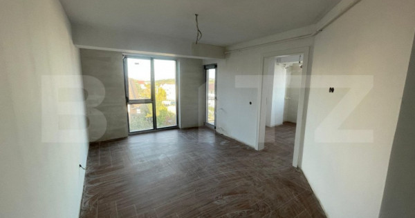 Apartament de 3 camere, 54 mp, Bloc Nou