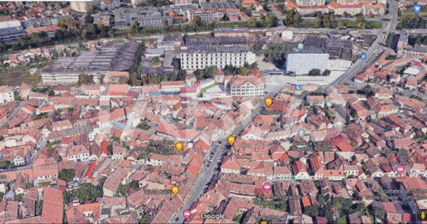 Teren de vanzare 450 mp cu 38 m deschidere in Sibiu Orasul d