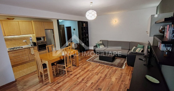 Apartament 2 camere, finisat si mobilat modern, parcare, Str