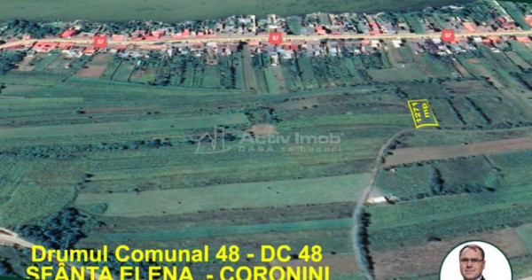 Coronini, Teren Drept, Vedere la Dunare, 6 Euro/Mp, Negociab