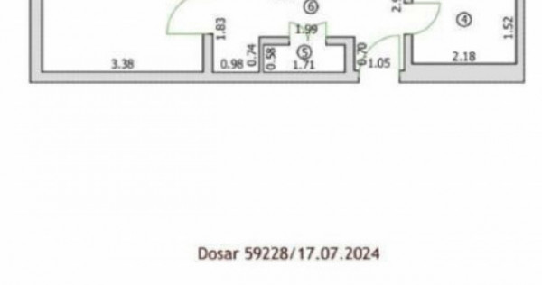 APARTAMENT 2 CAMERE DECOMANDAT ETAJ 3- SOSEAUA COLENTINA