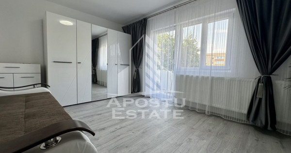 Apartament cu o camera, renovat, mobilat, centrala, zona ...