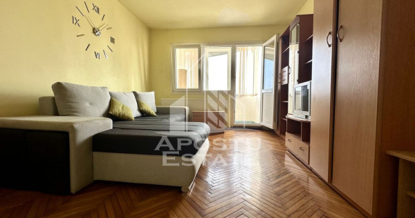 Apartament 1 camera, mobilat, etaj 2, zona Steaua