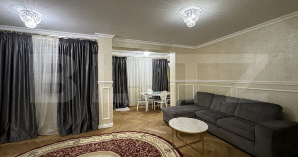 Apartament de 4 camere pe 2 niveluri, curte, 2 locuri de par