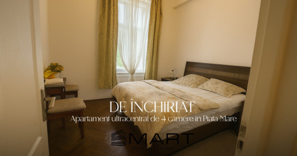 Apartament ultracentral de 4 camere in Piata Mare