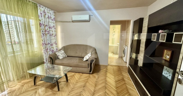 Apartament 2 camere complet mobilat, 38 mp, zona Cetate-bule