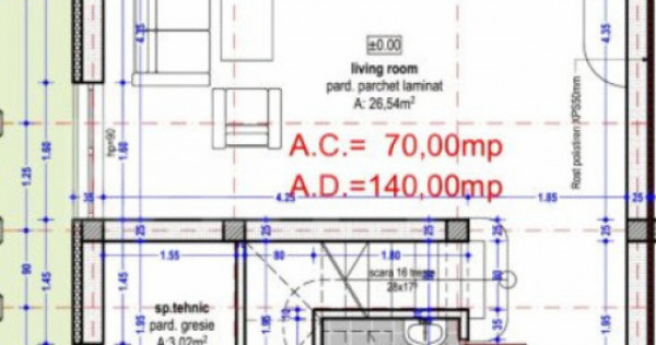 Spațiu generos, compartimentare inteligentă – Apartament