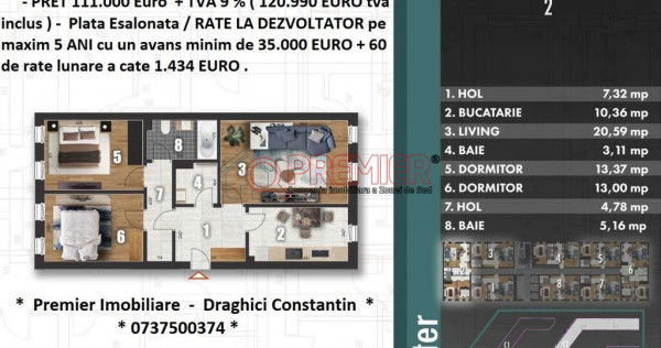 Rate la Dezvoltator - Z PARK RESIDENCE - Bulevardul