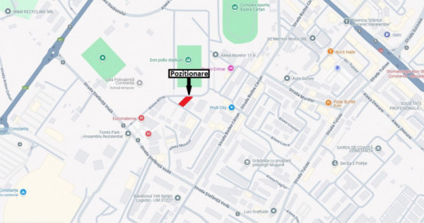 Tomis Nord &ndash; Teren 847mp cu dubla deschidere COMISION 0%