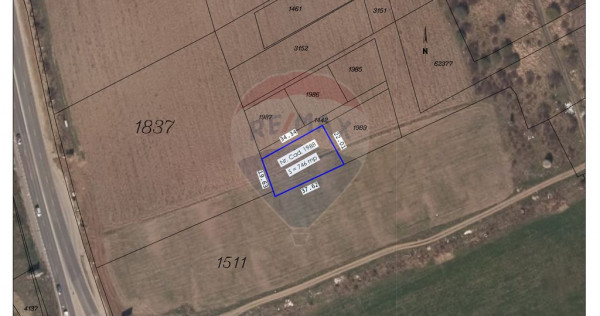 De v&acirc;nzare teren intravilan 745 mp, S&acirc;nmartin