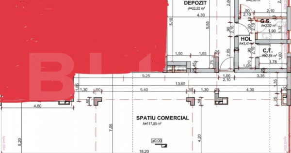 Spatiu comercial, de vanzare, 156 mp in Sanpetru - Brasov