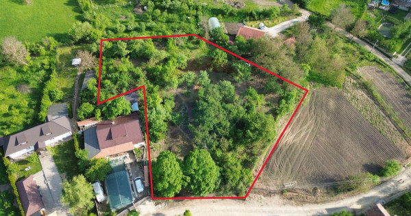 Teren intravilan 3.269 mp în Slimnic–panorama superbă...