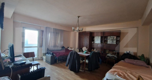 Apartament 4 camere, 93 mp, 2 bai, 3 balcoane, zona Iulius M