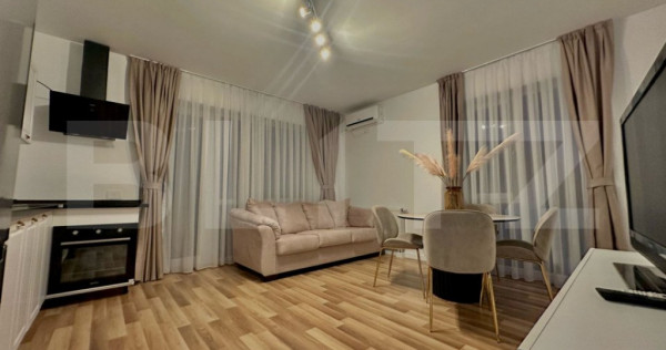 Apartament cu 3 camere, 50 mp, zona Prima Nufărul