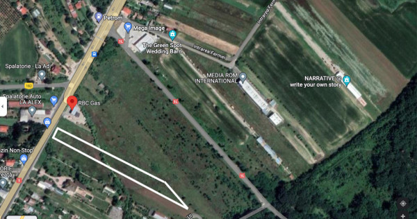 Teren 4300 mp DN1 Ciolpani 23 eur in RATE