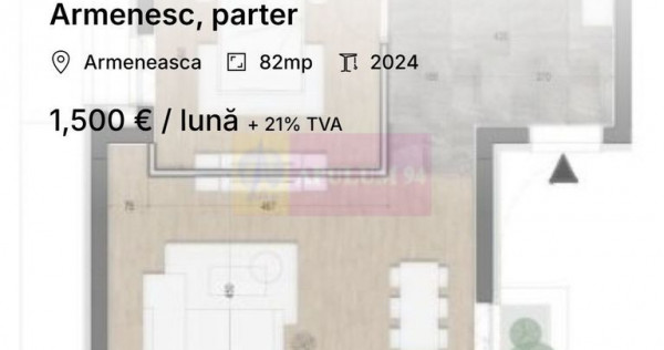 Apartament imobil NOU - Cartierul Armenesc, Parter