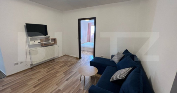 Apartament cu 2 camere, centrala si AC, bloc nou, Bld Nicola
