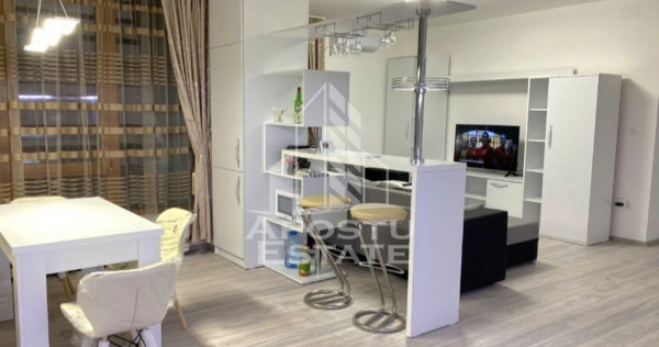 Apartament open space, cu 2 camere, bloc nou, Torontalului