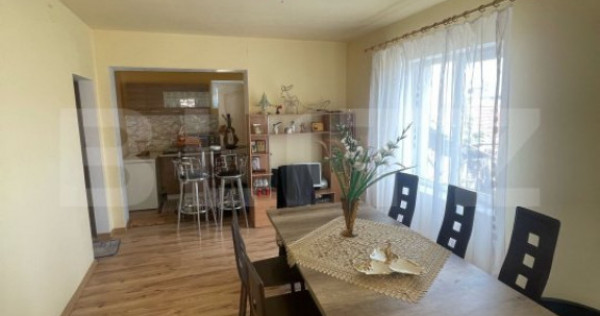 Casa cu 2 camere, 91 mp, teren 3.400 mp, zona comuna Apa