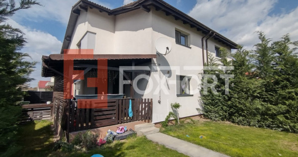 Duplex 4 camere, Sacalaz, zona Central -Toate utilitatile