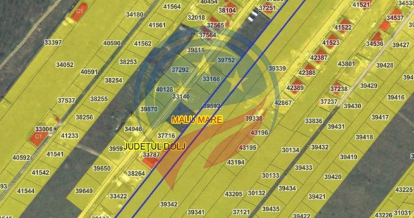 Teren intravilan in spate la Damila, spre padure, 95 euro/mp