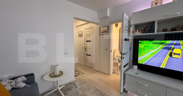 Apartament de 2 camere, etaj intermediar, zona Podu Ros