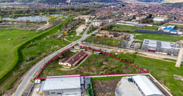 Hala industrială cu teren 10.495 mp &ndash; potențial super...