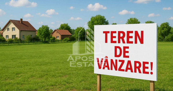 Teren de vanzare situat în Sanmihaiul Roman