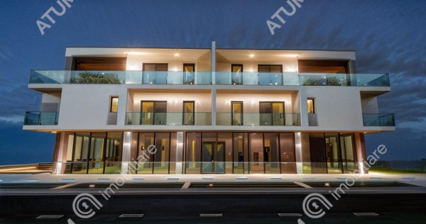 Penthouse de in Selimbar 40 mp terasa 2 locuri parcare