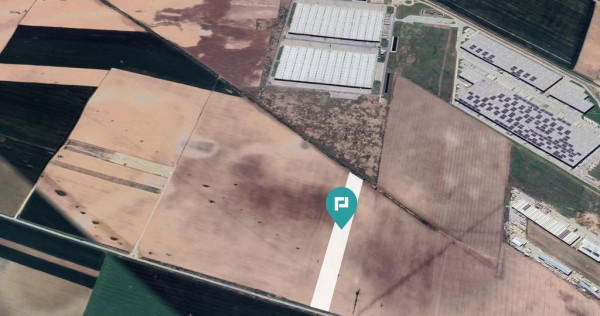 Teren intravilan agricol de vânzare pe A1 la km 23