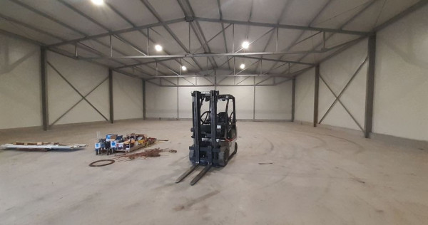 Hala noua in zona Gara Catelu, Drumul Intre Tarlale