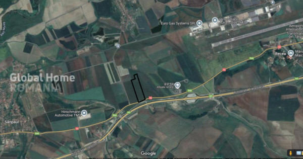 Teren 25.000 Mp-DN 15 Autostrada Transilvania - Mures