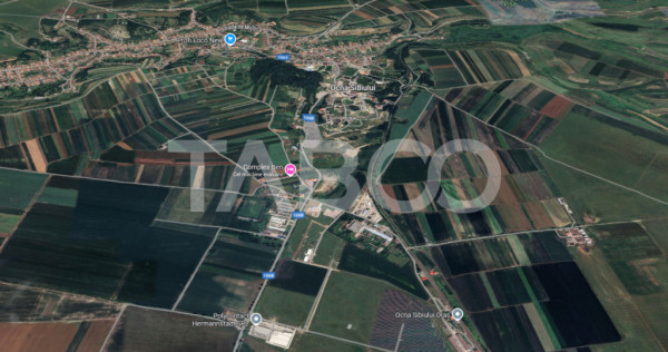 Teren de vanzare 1742 mp zona industriala constructie hala O